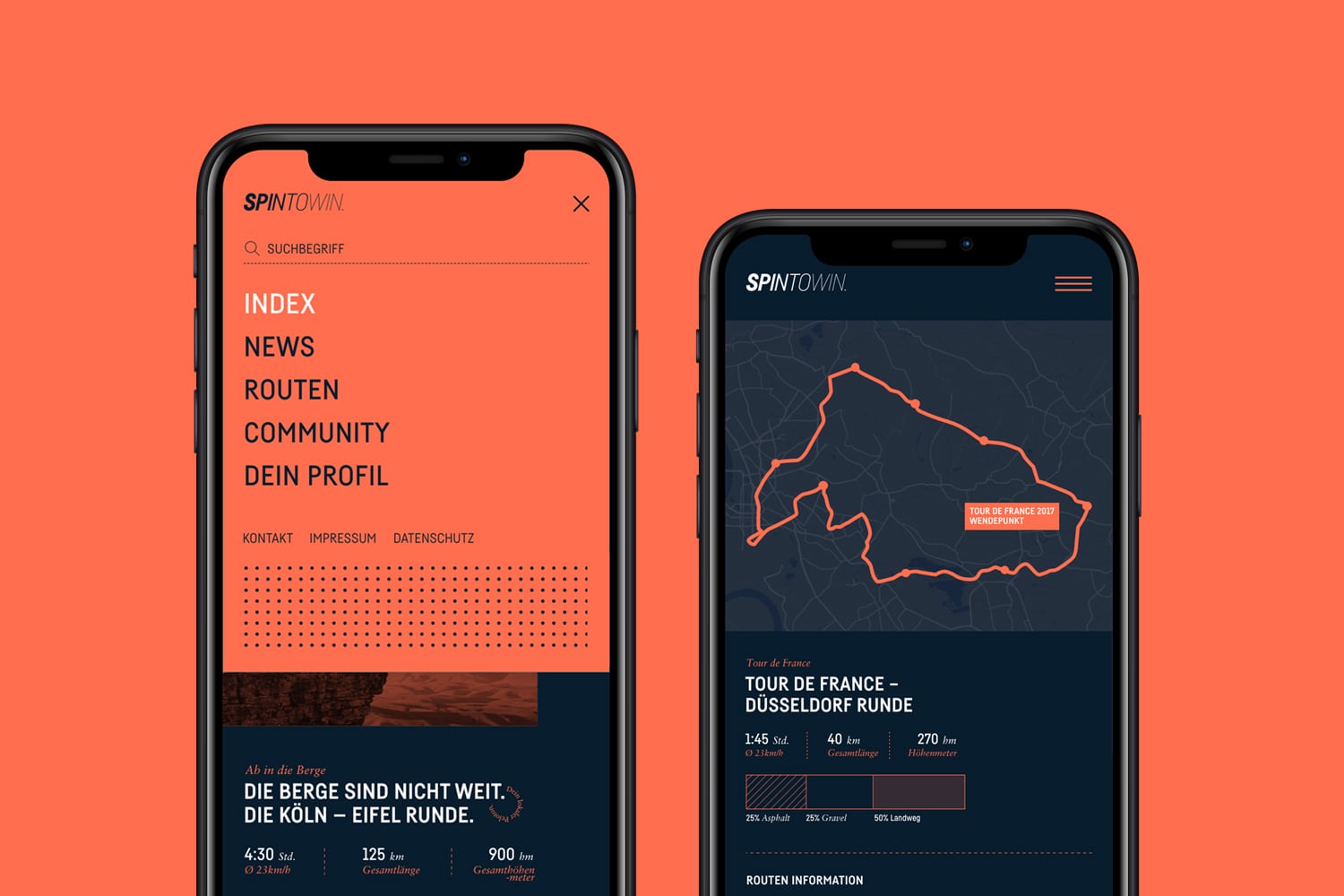 SPIN TO WIN Webdesign