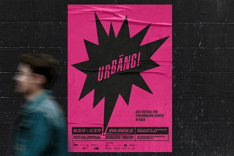 URBÄNG! Festival Print Design