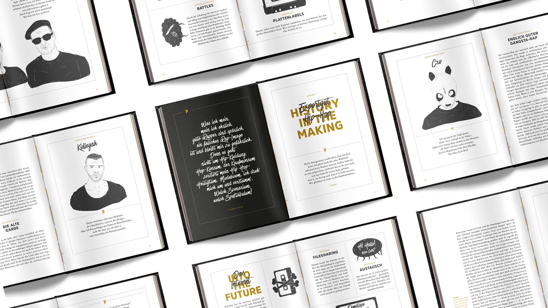 Bundesrepublik Deutschland Buch Editorial Design