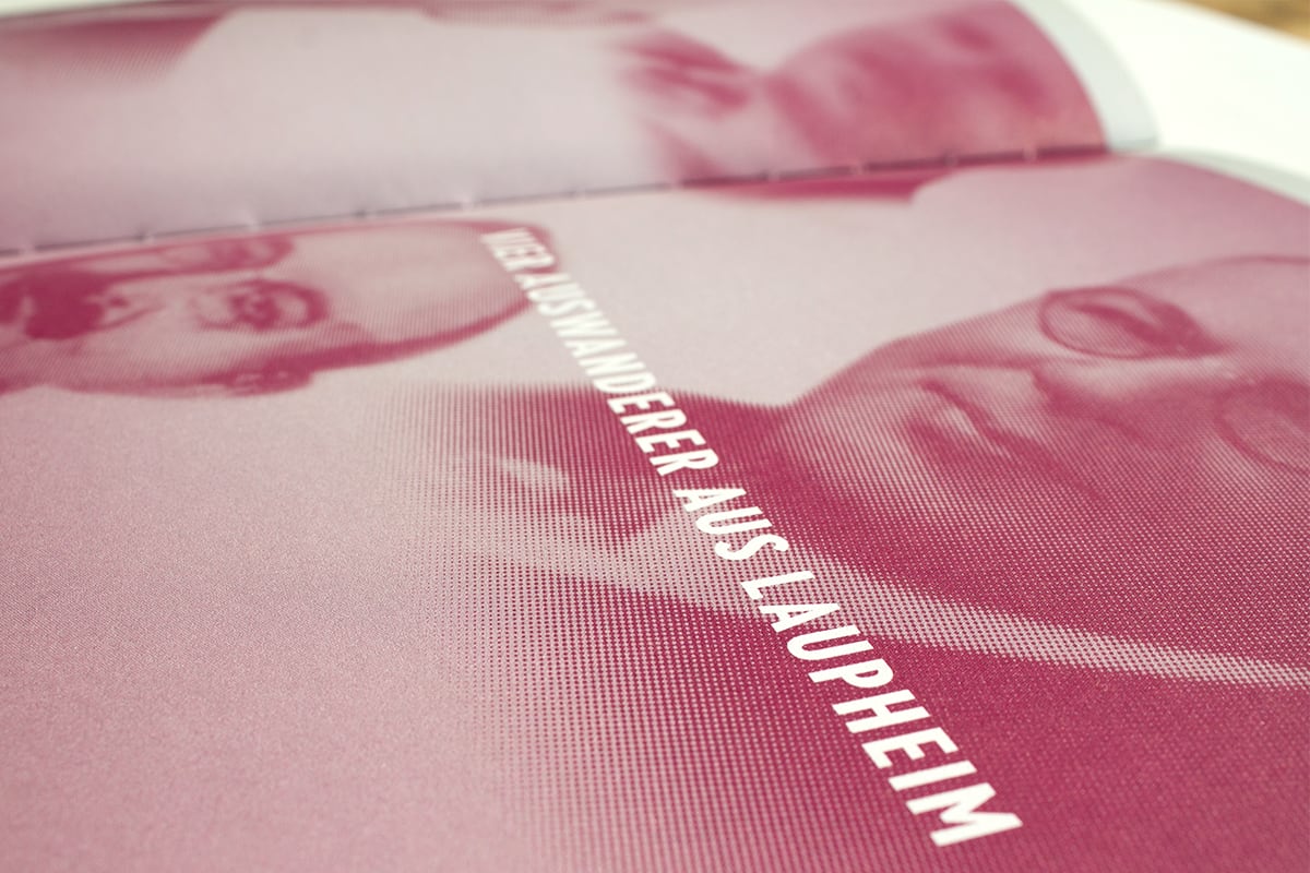 Editorial Design Buch Detail