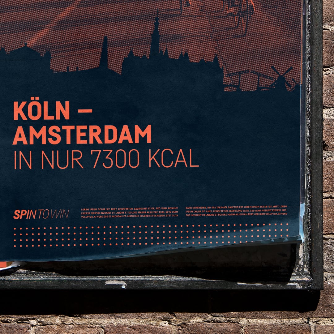 SPIN TO WIN Poster Design