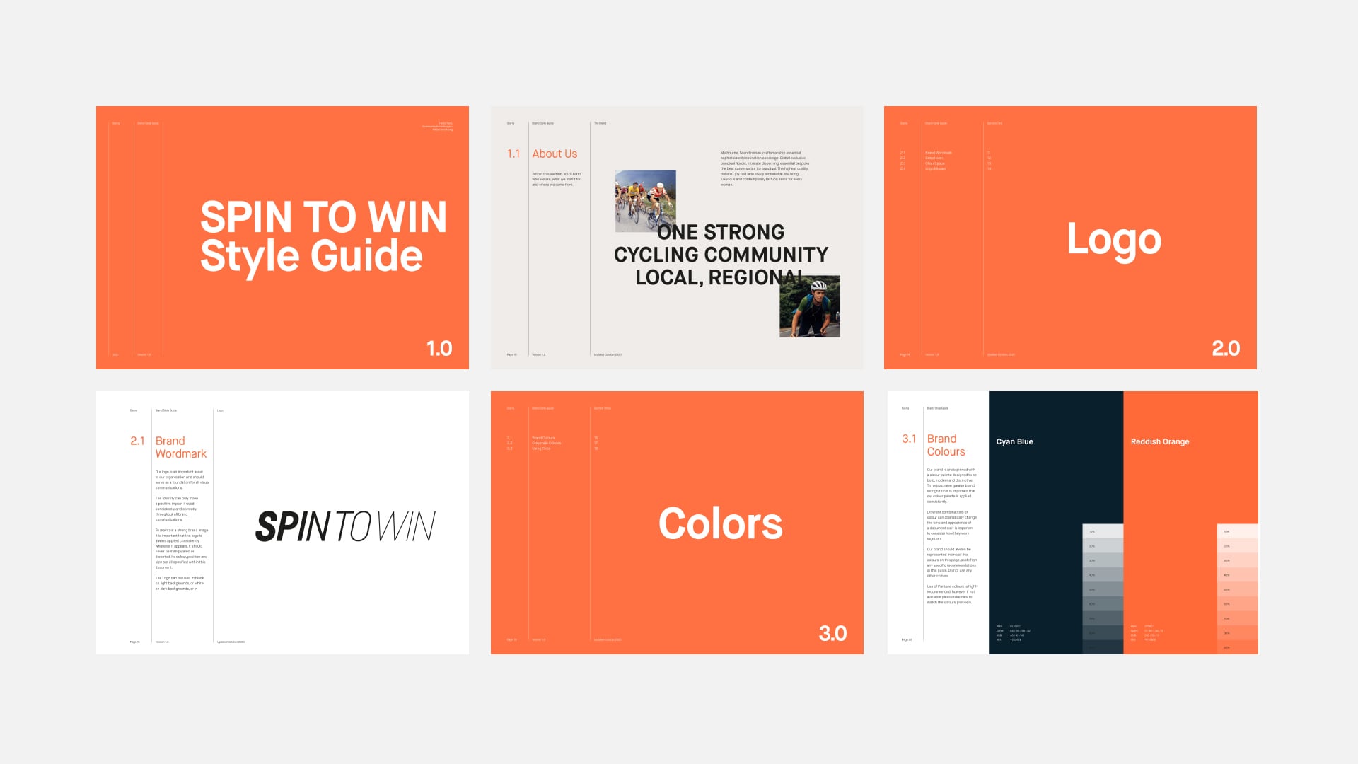 SPIN TO WIN Style Guide