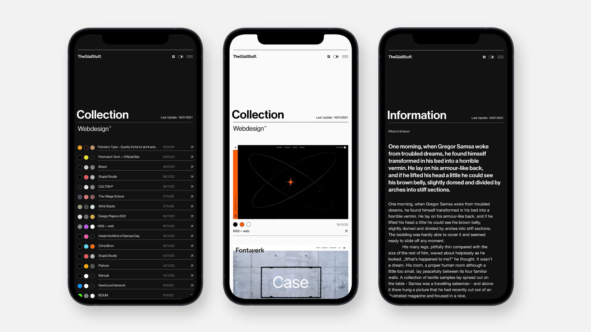 TheGüdStuff. Mobile Design